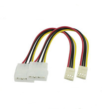 4pin Molex to 4pin Floppy Drive Power Adapter Cable